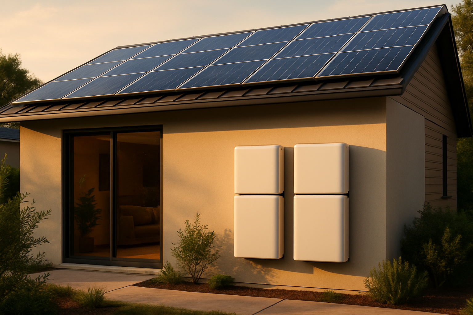 Batterilagring hemma – spara el med solceller och eget batteri