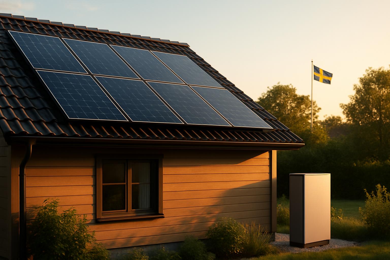 Investeringsstöd solceller & energilagring 2025 – regler och tips